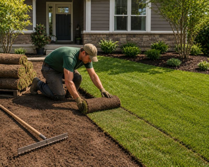 Sod Landscaping in Rockwall, TX