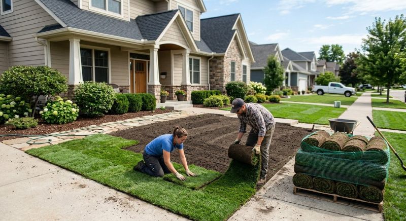 Sod Replacement in Rockwall, TX
