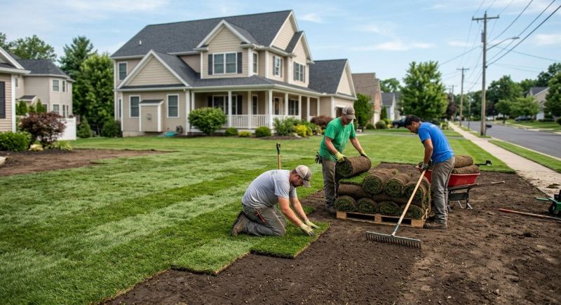 Yard Sodding in Ventura County, CA