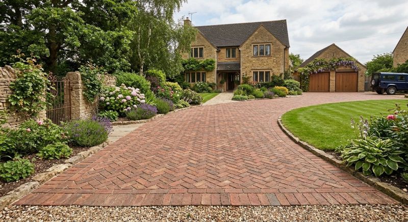 Brick Driveway Installation in West Hartford, CT