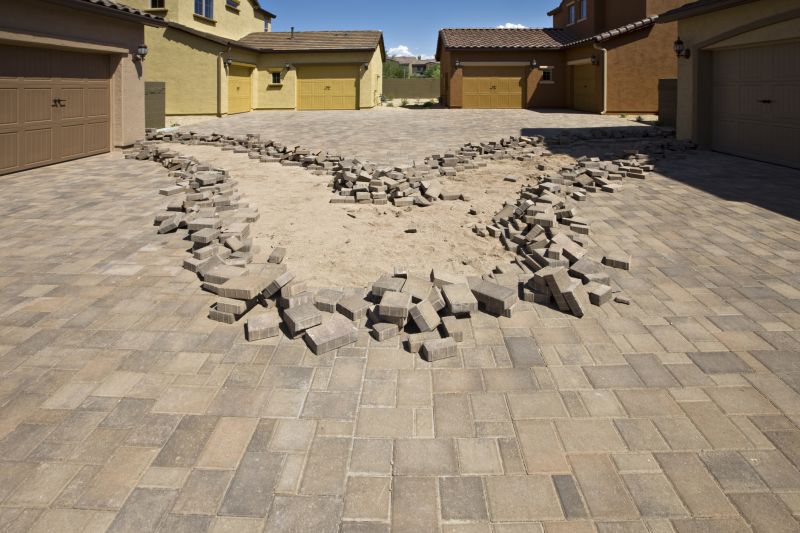 Brick Driveway Installation in Framingham, MA