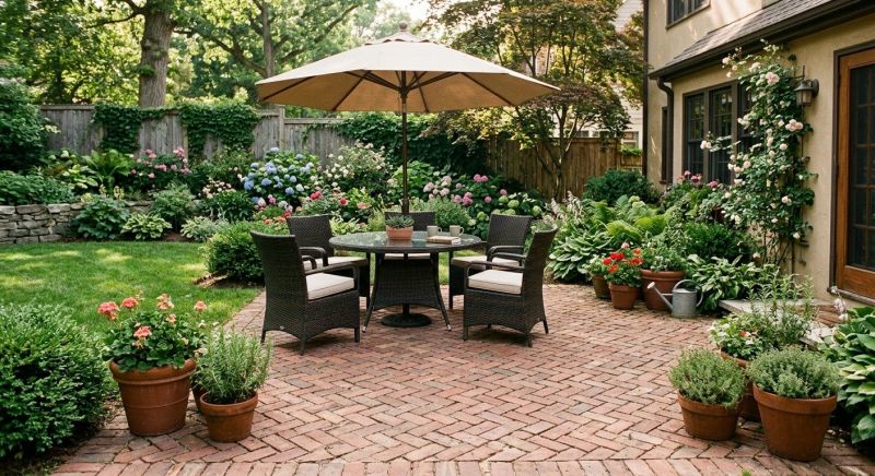 Brick Hardscape Construction in Boston, MA