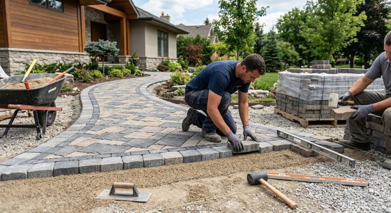 Clay Pavers Installation in Norwalk, CT