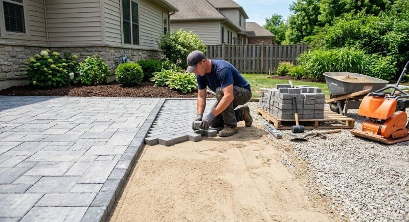 Clay Pavers Installation in Norwalk, CT