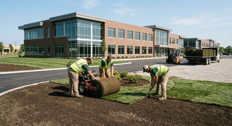 Commercial Sod Installation in Rockwall, TX
