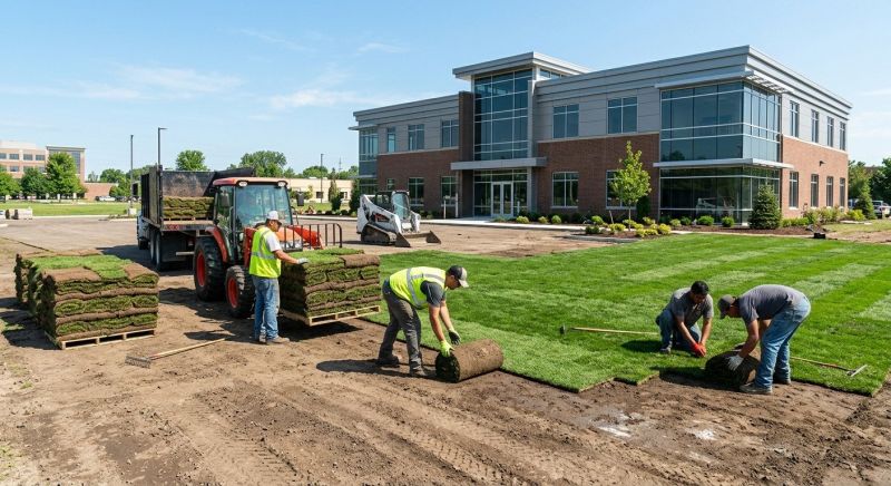 Commercial Sod Installation in Rockwall, TX