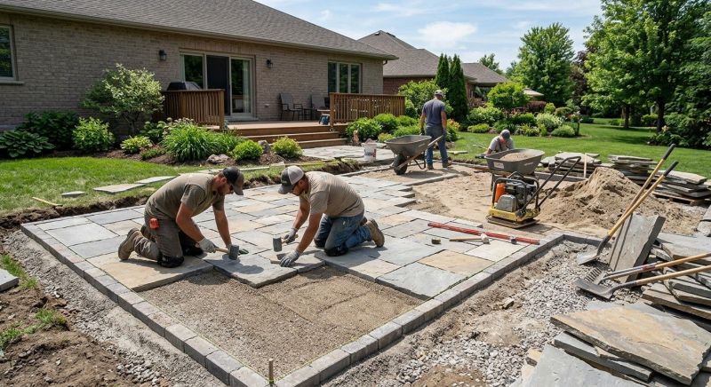 Concrete Pavers Installation in Boston, MA