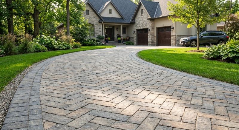 Driveway Pavers Replacement in Davis County, UT