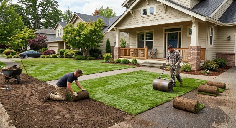 Lawn Sodding in Rockwall, TX