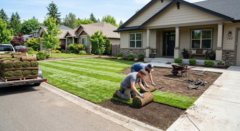 Lawn Sodding in Rockwall, TX