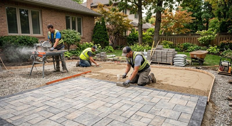 Paver Patio Construction in Fairfield County, CT