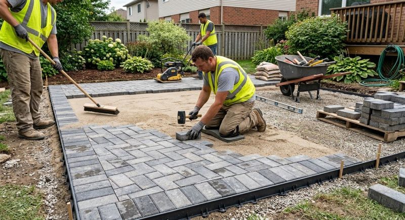 Paver Patio Installation in Norwalk, CT