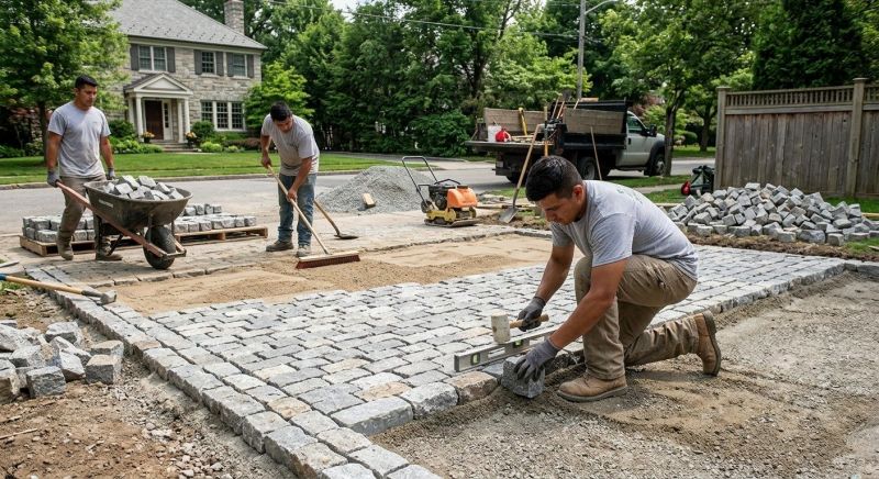 Pavers Service in Boston, MA