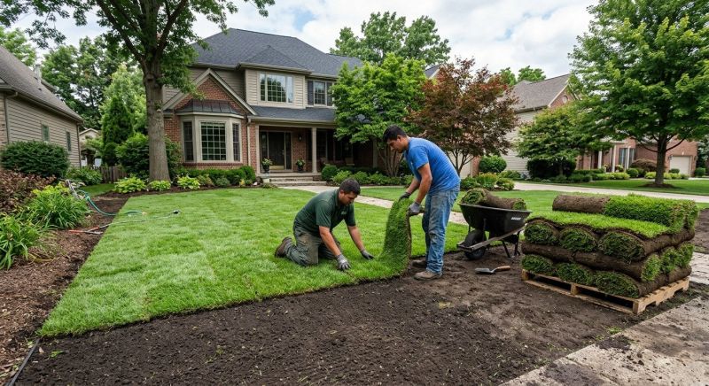 Ryegrass Sod Installation in Ventura County, CA