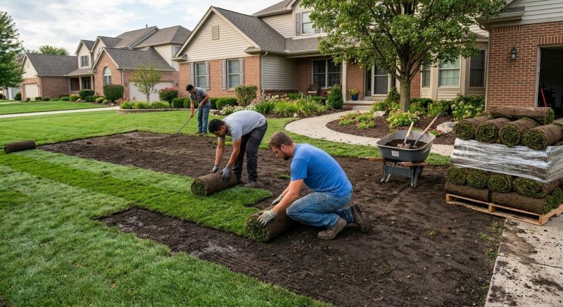 Sod Laying Service in Rockwall, TX