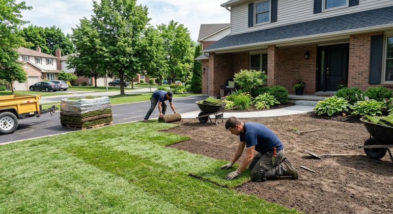 Sodding Service in Rockwall, TX