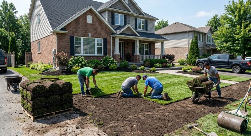Sodding Service in Rockwall, TX