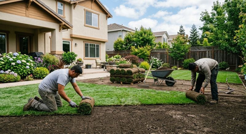 Yard Sodding in Ventura County, CA